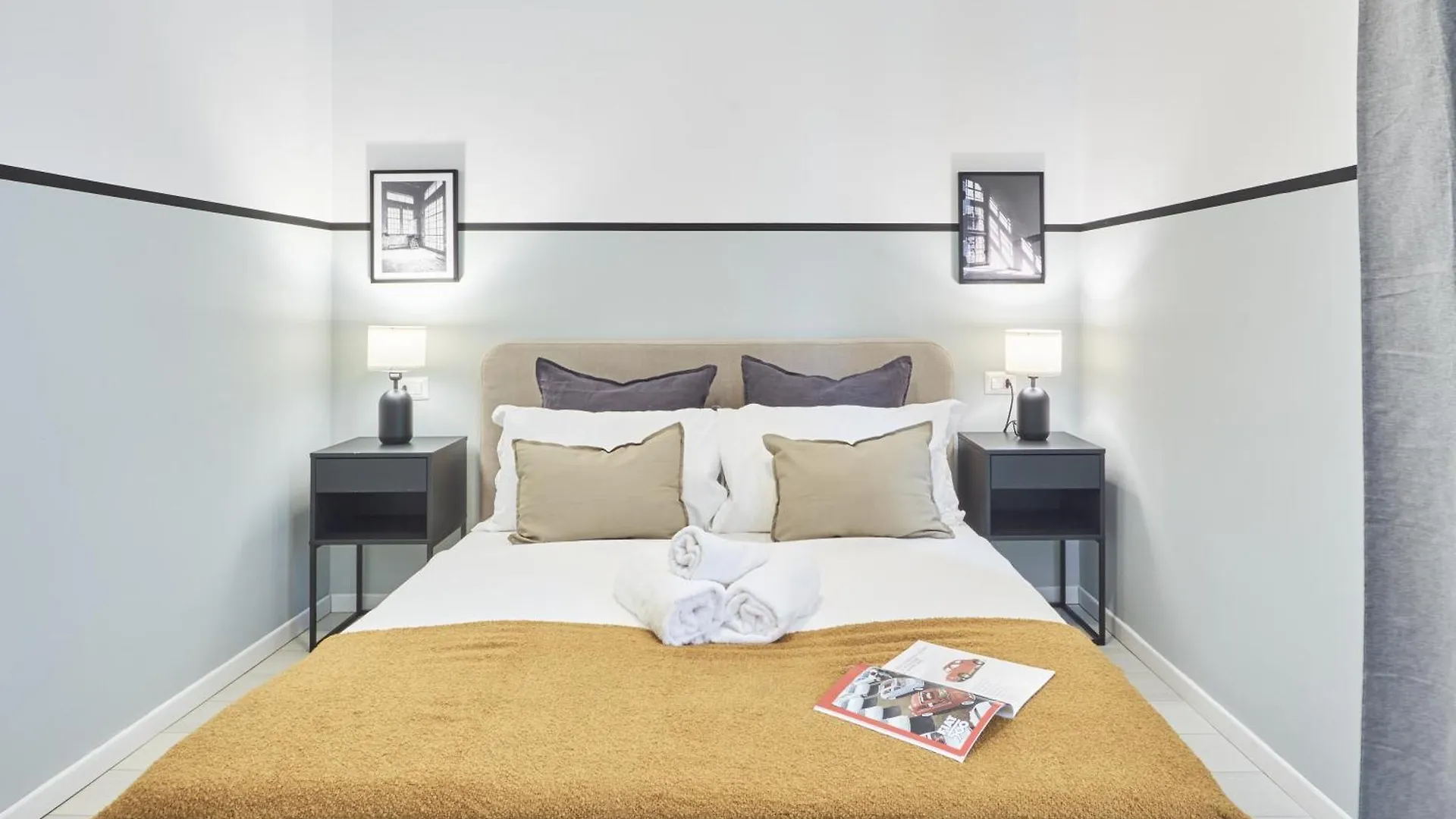 Elegante Appartamento Minimal Dai Tocchi Botanici Milan