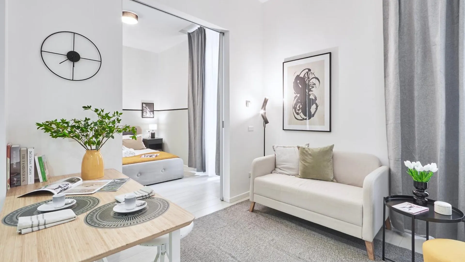 Elegante Appartamento Minimal Dai Tocchi Botanici Milan 0*,